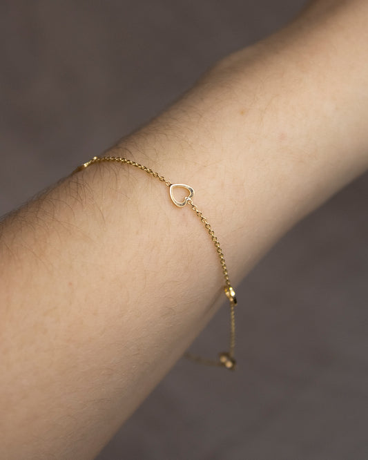 Pulsera de corazones